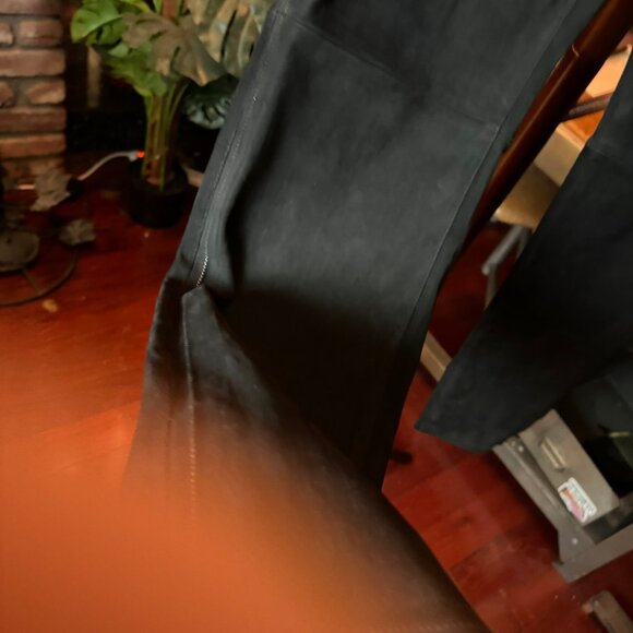 $2198 JOHN VARVATOS "Eton" Lamb Stretch Leather Pants (sz34) - Picture 9 of 14